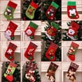thumbnail image 4 of Medias de Navidad para fiesta de año nuevo, alce, muñeco de nieve, bolsa de regalo, chimenea, adornos de árbol de Navidad, decoración del hogar, 4 of 4