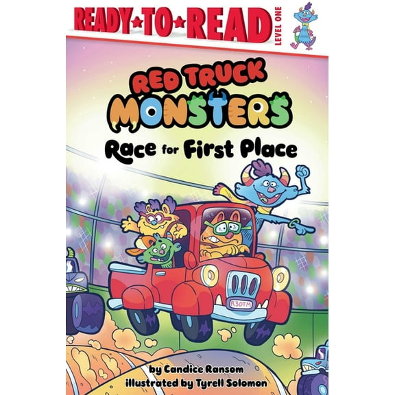 Red Truck Monsters: Race for First Place : Ready-to-Read Level 1 (Paperback)