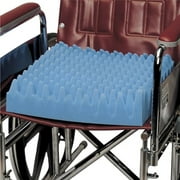 PCP Convoluted Foam Wheelchair Cushion, Blue