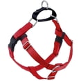 thumbnail image 1 of 2 Hounds Design Freedom No Pull Dog Harness | Adjustable Gentle Comfortable Control for Easy Dog Walking | for Small Medium and Large Dogs | Made in USA | Leash Not Included | 1" XL Red, 1 of 4
