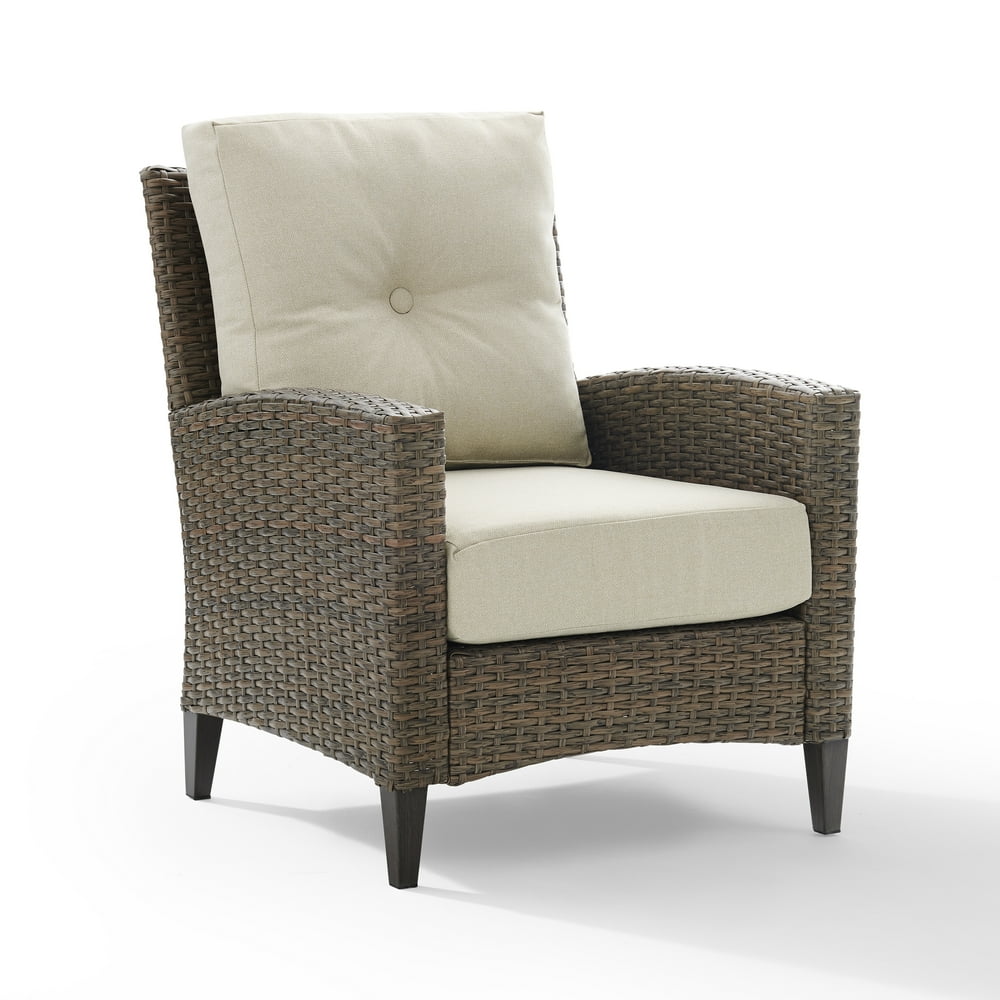 Crosley Furniture Rockport Outdoor Wicker High Back Armchair Walmart