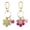 Flowers, variant on Girls Best Friends Beaded Bag Charm, 2-Piece