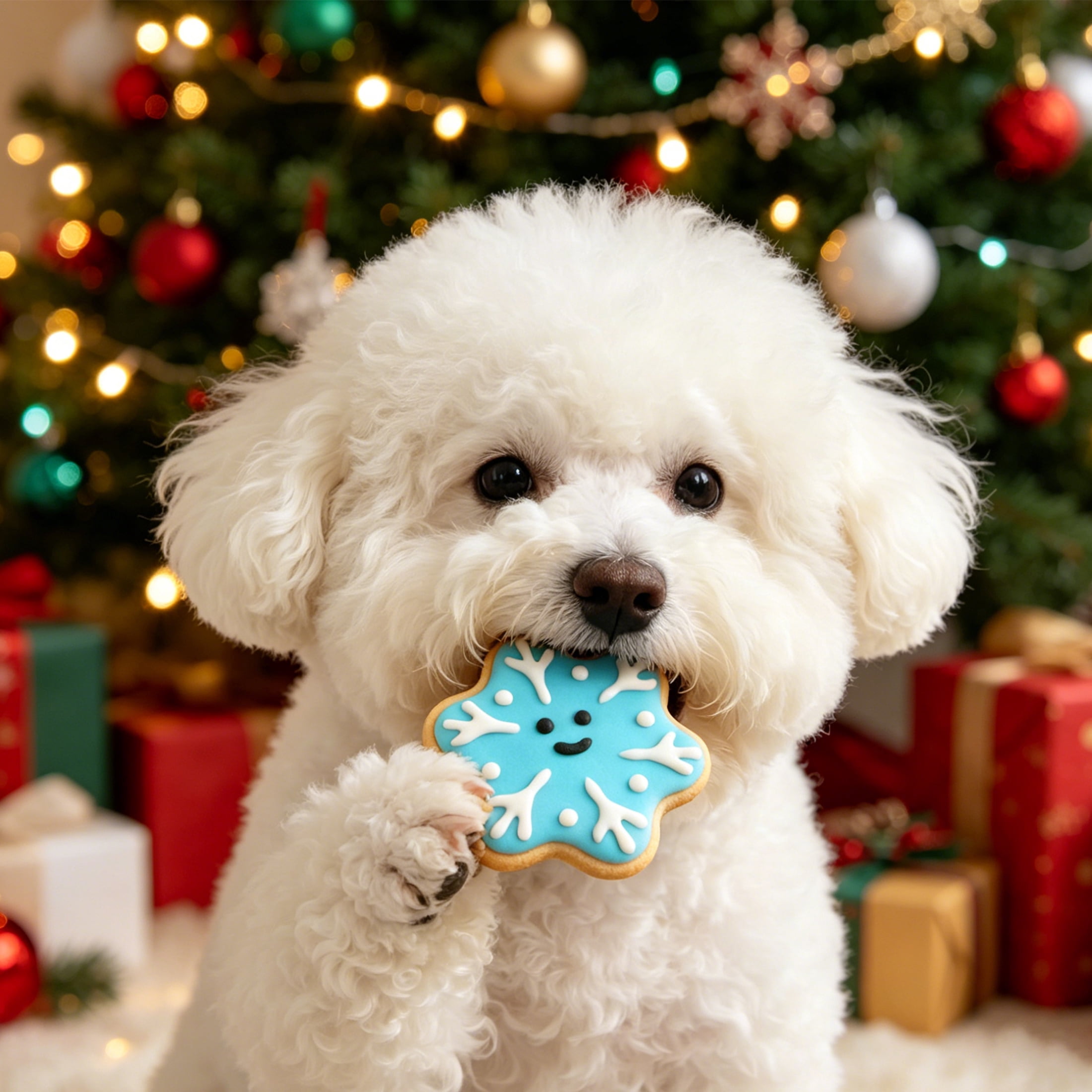 Vibrant Life Winter Ski Crunchy Biscuit Treats for Dogs, Peanut Butter, 9.5 oz, 18 Count