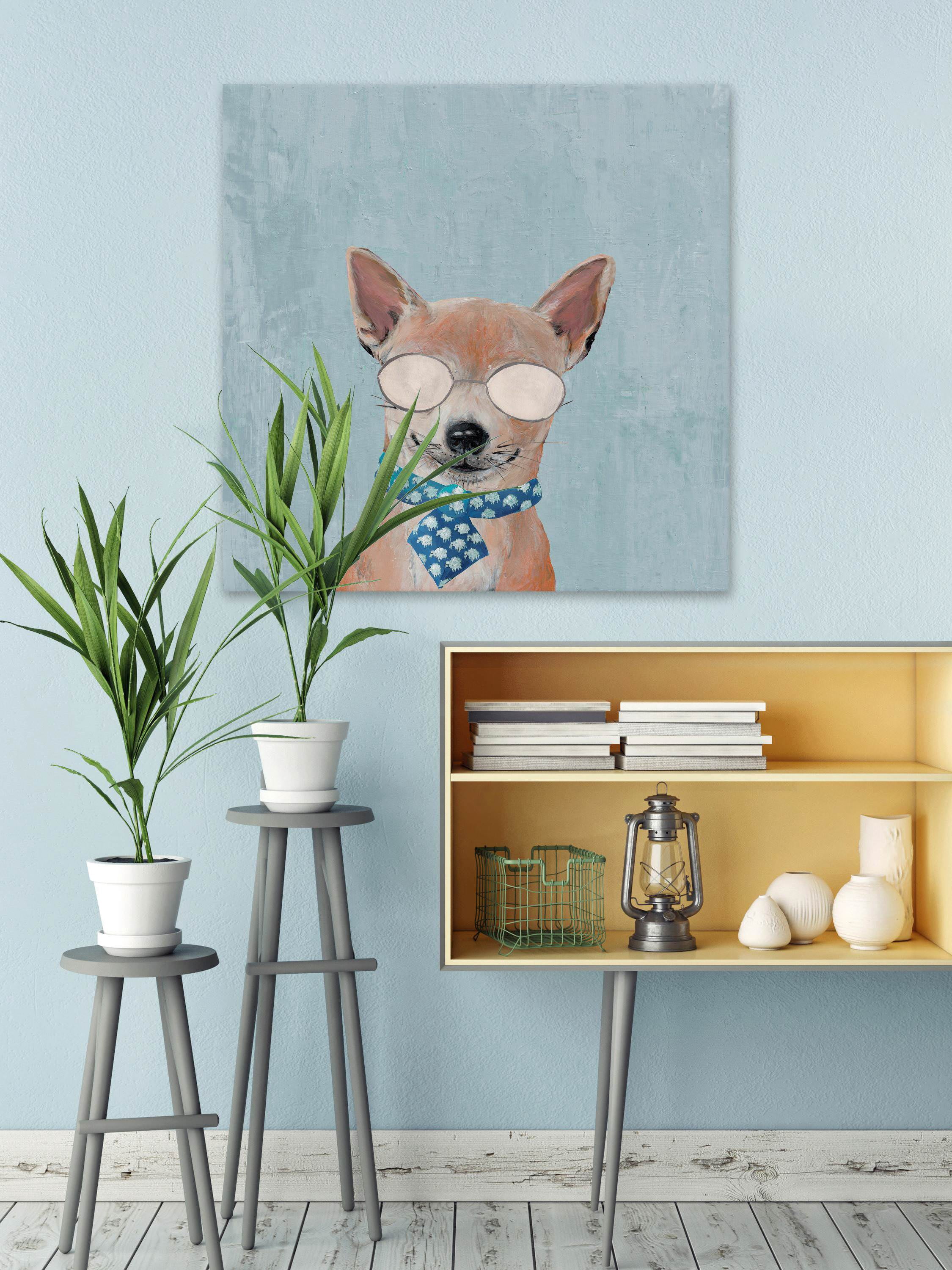 Marmont Hill "Clearly Can't See" Painting Print on Wrapped Canvas