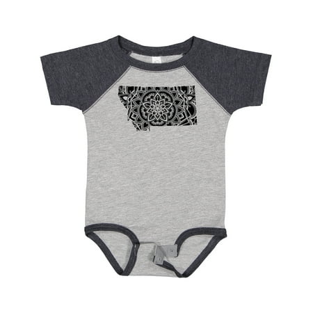 

Inktastic Montana Silhouette Mandala Gift Baby Boy or Baby Girl Bodysuit