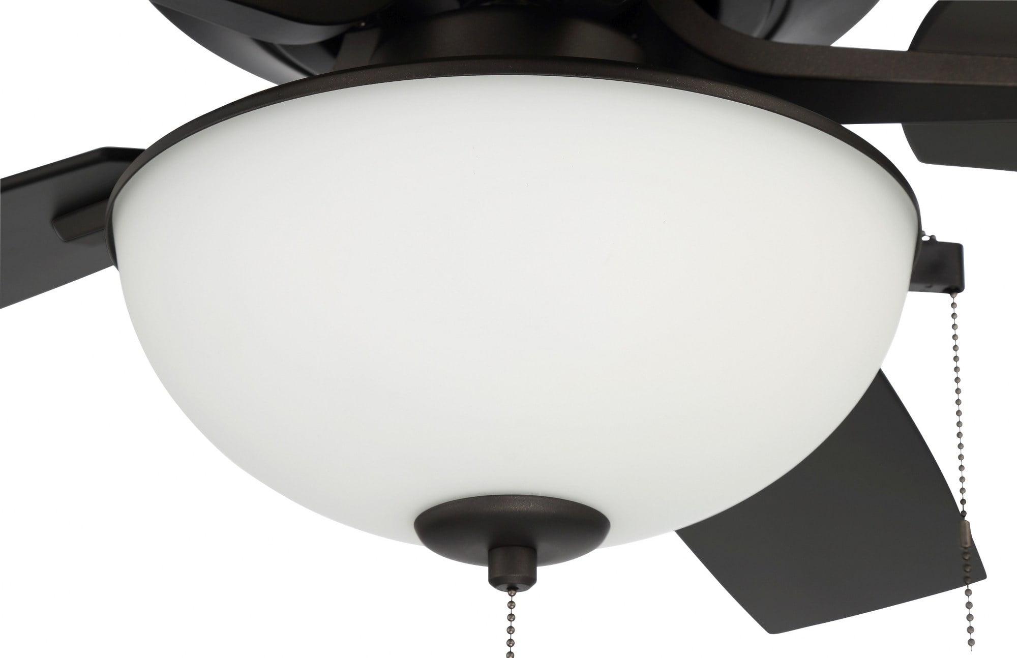 OP211ESP5 Craftmade Lighting Outdoor Pro Plus - 5 Blade Ceiling Fan with Light Kit-20.72 Inches Tall and 52 Inches Wide-Espresso Finish