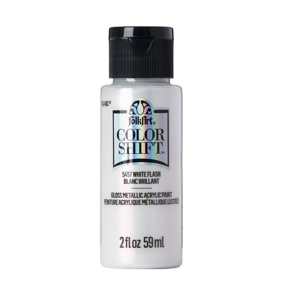 FolkArt Color Shift Acrylic Paint, 2 fl oz, White