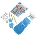 thumbnail image 1 of OULII 1 Set/13Pcs Child Safe Kitchen Set Blue Role Play Set for Home Play with Children, 1 of 7