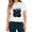 1-White, variant on Women Lightning Pet Graphic T-shirt Nostalgic 90s Style Tee Versatile Short Sleeve Top Essential Wardrobe Summer