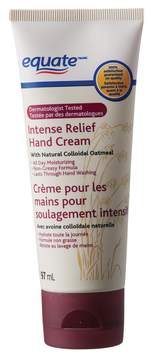 Equate Intense Relief Hand Cream, 97 mL