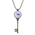 thumbnail image 1 of Camel Purple Bird Blue Cartoon Azul Llavero Collar Colgante Bandeja Cadena Embellecida Unbranded M, 1 of 3