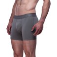 thumbnail image 4 of Boxer Para Hombre De Algodón Pima y Tela Spandex Unbranded Co  Trunk Stone Gray 2XL (41 44), 4 of 6