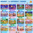 thumbnail image 2 of Actividades de aprendizaje preescolar Busy Book BBWOO, 16 temas, de 2 a 6 años, 2 of 7