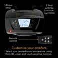 thumbnail image 5 of Vornado Electric Space Heater with Adjustable Thermostat, Auto Climate Control, 12 Hour Timer, Remote Control and Advanced Safety Features Included, 5 of 5