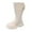 Beige, variant on Gvdentm Boots for Girls Girls Lining Knee High Winter Motorcycle Riding Boots Toddler/Little Kid/Big Kid(Beige,25)