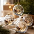 thumbnail image 5 of Sulaicai Christmas Story Ball Ornament, Mini Holiday Scene Transparent Hanging Bauble, Vintage Festive Keepsake Decor for Xmas Tree, Mantel, Indoor Holiday Party Display, 5 of 8