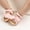 Pink, variant on piuwrlz Toddler Girls Ballets Flat Dress Shoes Sandals Prewalker Soft Antiskid Soft Sole Babys Shoe Pink Size 0-3 Months