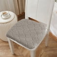 thumbnail image 4 of Chair Cushion for Dining Chair, Chair Pad Seat Cushion with Ties, Kitchen Seat Pad, Reusable Chair Cushions, Cover Removable and Washable, 16.93x15.75 Inch, 4 of 6