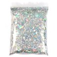 thumbnail image 1 of Brillo de uñas grueso con forma hexagonal mixta holográfica de 50G, lentejuelas plateadas, copos brillantes láser, rebanadas, manicura, decoración artística de uñas Tan Jianjun unisex, 1 of 2
