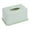 ZA Green, variant on Tissue Box Cover, Square Tissue Box Holder with Bamboo Cover Plate, Cube Tissue Box Cover for Desk Accessories, Tissue Holders Decorative Square Tissue Box Tissue Holders for Bathrooms Bedrooms