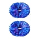 thumbnail image 3 of 2 pompones para animadoras, pompones para equipo de animadoras para niños y adultos, pompones para animadoras profesionales, pompones para competición Azul, 3 of 8