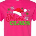 thumbnail image 4 of Inktastic Mimi Claus with Christmas Santa Hat and Snowflakes T-Shirt, 4 of 5