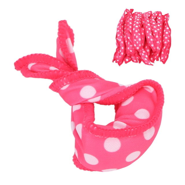 20 rizadores de pelo sin calor ANGGREK herramienta para trenzar cabello rosa roja aprox 21x35 cm