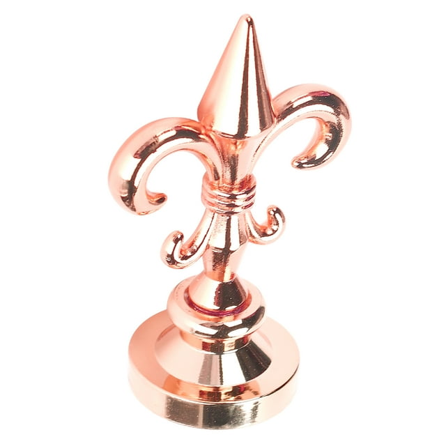Poignée de Sceau de Cire, Sceau de Cire Qualité Stable pour Maison pour Famille Or Rose, Or, Bronze, Bronze Rouge