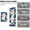 thumbnail image 5 of Ensemble de Tapis de Cuisine et Moquette de 2 Pcs Tapis de Cuisine Rembourré à Motifs, 5 of 5