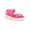 Neon Pink Fabric, variant on Women Triangle Ring Strap Open Toe Sneaker Sandal 18862