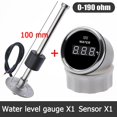 thumbnail image 1 of Digital Water Level Gauge +100-500mm Water Level Sensor 0-190 Ohm Fit Boat Car Fuel Level Gauge Meter With Red Backlight 9-32v, 1 of 1