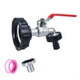 thumbnail image 3 of Tonne Bucket Accessories Connector Ibc Tonne Bucket Alloy Faucet Nipple Faucet 45720, 3 of 8