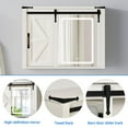 thumbnail image 6 of Dextrus Medicine Cabinet with LED Lights Mirror, Bathroom Wall Storage Cabinet with Door and Adjustable Shelf, White, 6 of 10