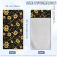thumbnail image 5 of ZUXONGSY Car Seat Cover Towel Sunflower Music Note Print Sprints Towel Car Seat Covers Absorbent Automotive Sport Towel Seat Cushion with Storage Bag, 5 of 8