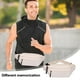 thumbnail image 4 of Bolso de Cintura Cruzado al Pecho Unisex - Riñonera Bandolera de Gran Capacidad con Correa Ajustable, Organizador Ligero de Viaje para Deportes al Aire Libre, Ciclismo, Senderismo, Desplazamientos -, 4 of 6