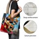 thumbnail image 3 of Alvin y los Chipmunks Bolso de tela con estampado de lienzo para mujer, bolsa de compras reutilizable y estética, con cremallera interior, regalo para mujer, 35 × 40 cm., 3 of 6