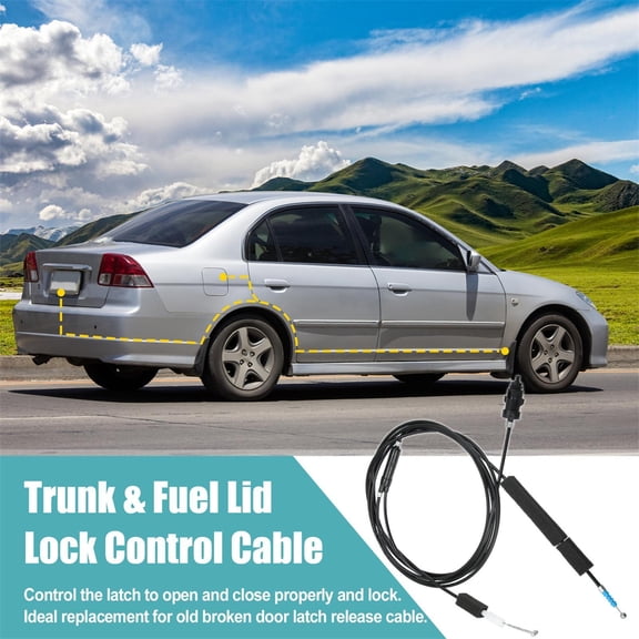 Phyun Trunk Lid Fuel Door Release Cable 74880-S5A-305 fit for Honda Civic 2001-2005