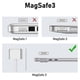 thumbnail image 3 of Magnetic USB C to Magsafe 3 Charging Cable (140W), Magnetic Charging Cable, 3 of 5