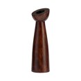 thumbnail image 2 of Sagebrook Home Wood, Slanted Candle Holder, 2 of 9