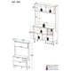 thumbnail image 5 of Mueble Auxiliar para Cocina/Despensa Madik blanco con Alacena y Cajones 968.0004, 5 of 5
