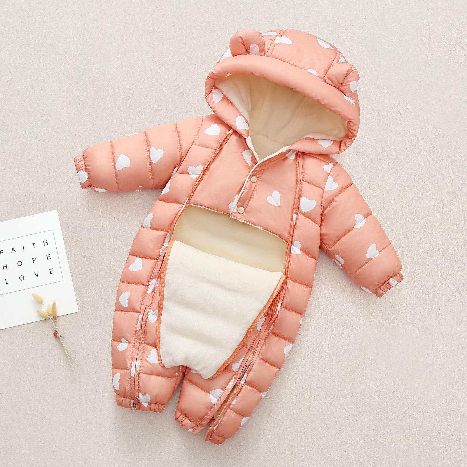 HIPYLO Boys Jacket Size 6 Kids Winter Jacket Boys Toddler Girl Long Sleeve Tops Newborn Baby Clothes for 2 Year Old Girl Girls Clothes 7/8 Size 4t, Pink 12-18 Months