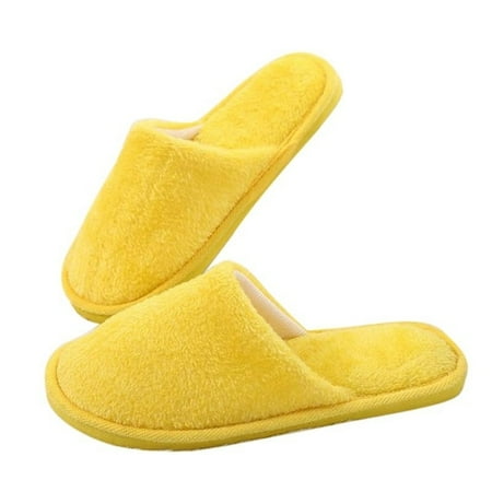 

CoCopeanut 2022 New Women s Fluffy Slippers Winter Warm Home Slides Soft Sole Indoor Flat Slipper Furry Men s Slippers Plush Bedroom Shoes