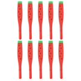 thumbnail image 5 of 10pcs Adorable Watermelon Shaped Erasers for Students, Teachers, Office Use, Practical Writing Tools for Signatures and Homework Prizes, 5 of 5