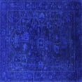 thumbnail image 1 of Ahgly Company Indoor Square Persian Purple Bohemian Area Rugs, 4' Square, 1 of 4