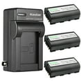 thumbnail image 1 of Kastar 3-Pack Battery and AC Wall Charger Replacement for Leica Piper 100, Piper 200, RX1200, RX900, SR20, TS02, TS06, TS09, TS11, TS12, TS16, TC1200, TS1200, TPS1200 Survey Equipment, Total Station, 1 of 6