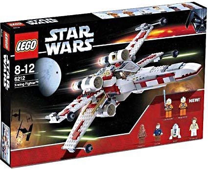 Star Wars A New Hope X-Wing Fighter Set LEGO 6212 Walmart.com