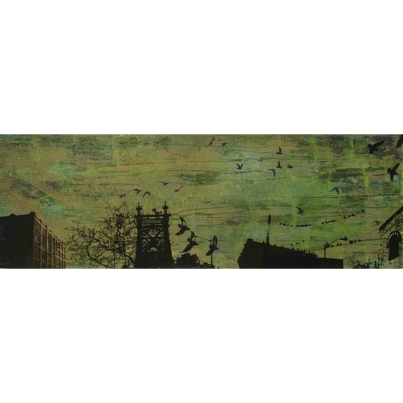 Marmont Hill "Queensboro Crossing" by Tracy Silva Barbosa Painting Print on Canvas