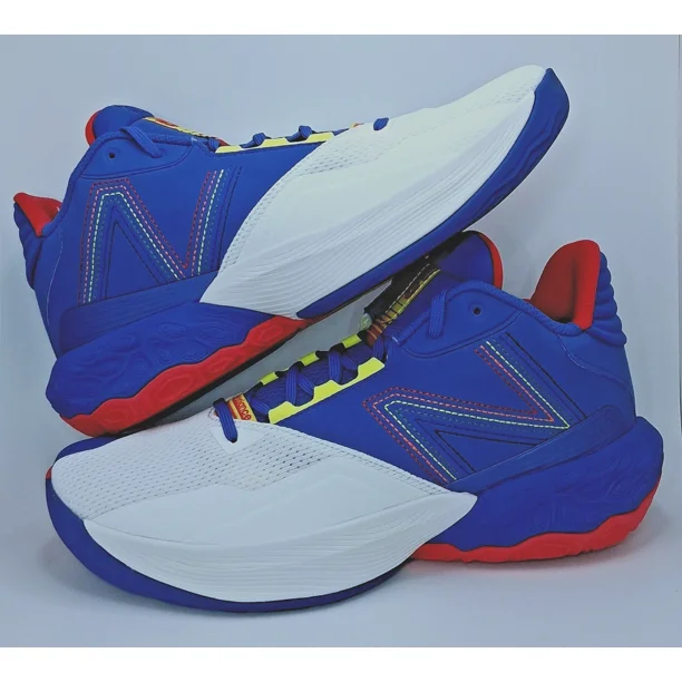 Mens New Balance Two WXY V4 Mile High Blue White Red Basketball Shoes Size 10