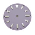 thumbnail image 1 of WANGQ Cadran de Montre 28.5mm Échelle d'Ongle Unique Visages de Montre Colorés Accessoire de Montre Modifié Universel pour Mouvement NH35/ 8215, 1 of 4
