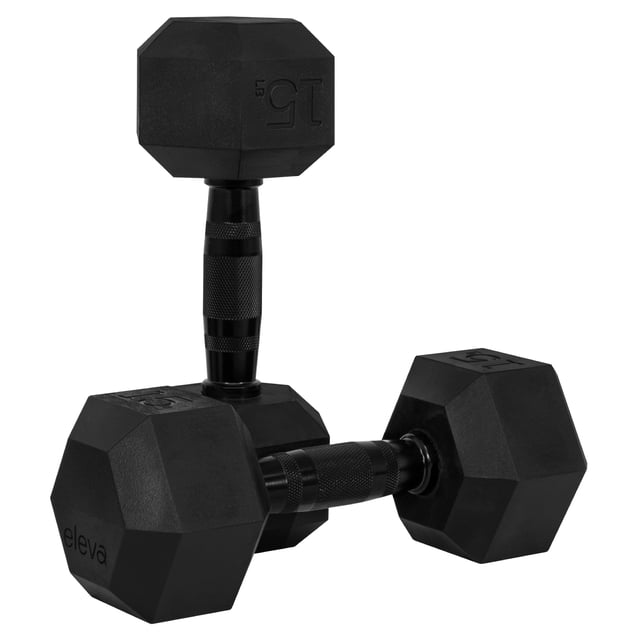 Juego De Mancuernas Eleva ELEVA-2MH Hexagonal 15 Lb Con 2 Pz